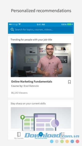 Khóa học kỹ năng online trên LinkedIn Learning