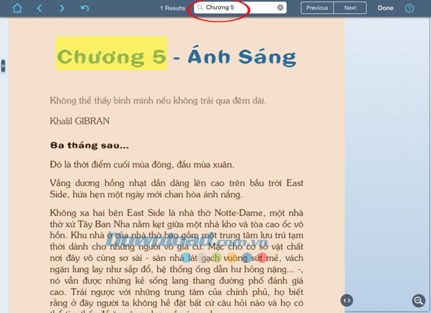 Tìm kiếm nội dung tài liệu