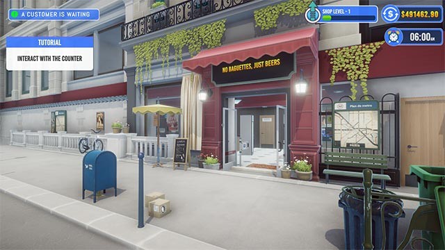 Bán hàng và kinh doanh rượu vang trong game Liquor And Wine Shop Simulator - Store Simulator