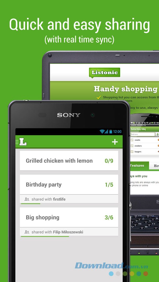 Listonic for Android