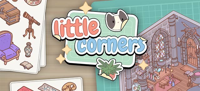 Little Corners là game mô phỏng dán sticker để trang trí nhà cửa trên nền nhạc lofi êm dịu