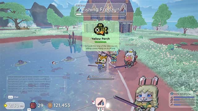 Xây dựng nhà cửa, khám phá quần xã sinh vật yên bình và phát triển các kỹ năng