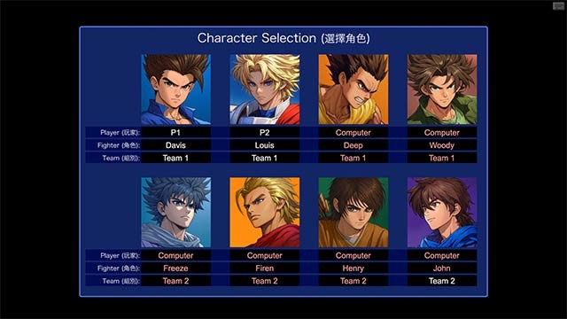 Dàn nhân vật đồ sộ góp mặt trong game Little Fighter 2 Remastered