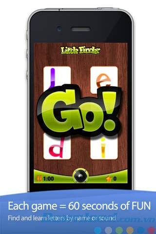 Học chữ cái tiếng Anh qua game