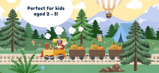 Game mô phỏng phù hợp với trẻ từ 2 đến 5 tuổi