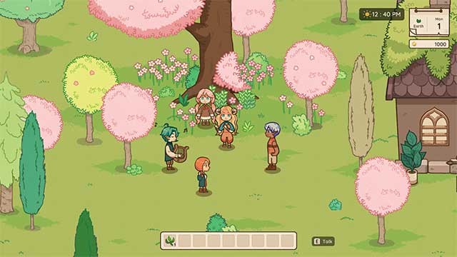 Kết bạn với người dân thị trấn và tìm hiểu câu chuyện của họ