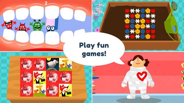 Tham gia nhiều trò chơi thú vị