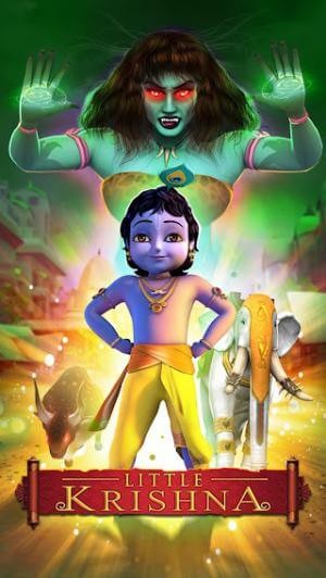 Little Krishna có lối chơi giống game Subway Surfers