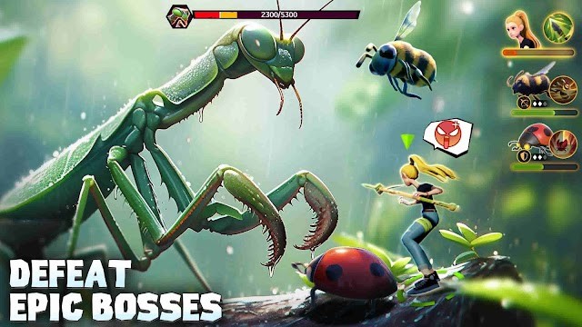 Đánh bại những con bọ kẻ thù khổng lồ