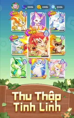 Thu thập các sinh vật đáng yêu