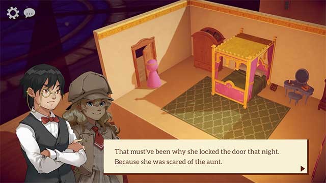 Những hình ảnh động nhỏ sẽ xuất hiện trong các bức tranh để tạo manh mối cho bạn