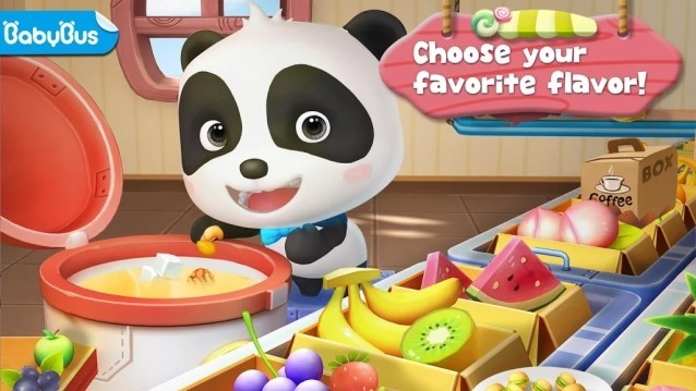 Chọn hương vị yêu thích và tạo ra loại kẹo thơm ngon trong game Little Panda's Candy Shop