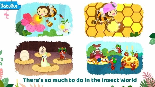 Tìm hiểu nhiều điều thú vị về thế giới côn trùng trong game Little Panda's Insect World