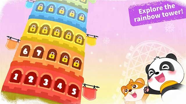 Khám phá tháp cầu vồng và tìm kiếm huy hiệu anh hùng