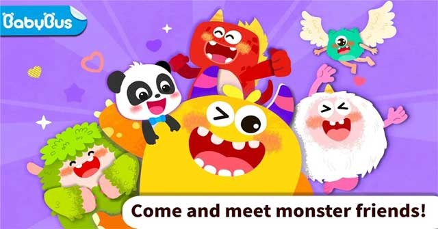 Làm quen với 5 người bạn quái vật đáng yêu trong game Little Panda's Monster Friends