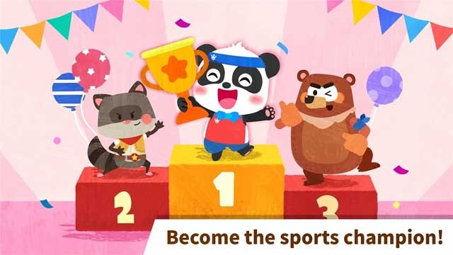 Chiến thắng giải đấu Little Panda's Sports Champion và trở thành nhà vô địch thể thao