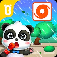 Little Panda's Weather: Hurricane - Học cách ứng phó với bão cho Android