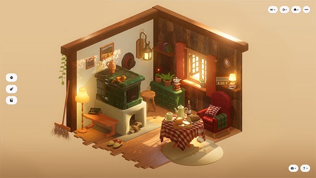 Tự do thay đổi màu sắc, thời gian, âm nhạc... để tạo ra không gian ấm cúng của riêng mình