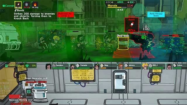 Chỉ huy quân đội và đẩy lùi quái vật ra khỏi hành tinh của chúng ta