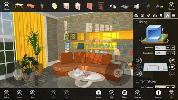 Live Interior 3D Free cho Windows 8