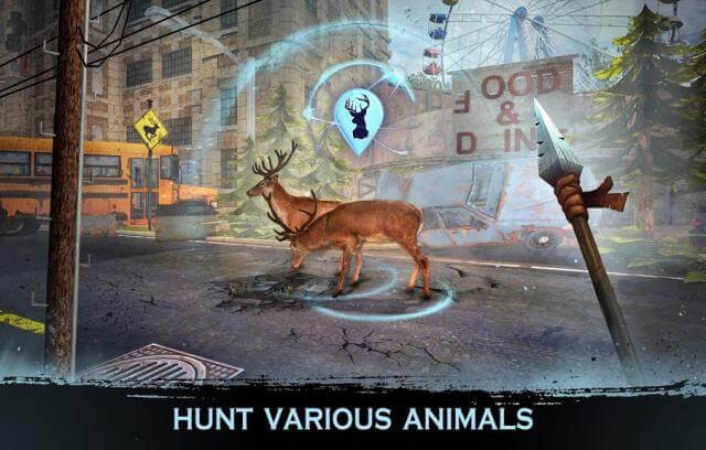 Săn nhiều động vật khác nhau để sinh tồn