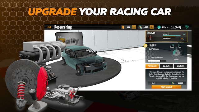 Nâng cấp xe đua thêm mạnh mẽ