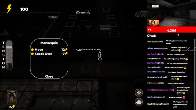 Người chơi Live Shiver sẽ đứng sau bóng tối và gieo rắc nỗi kinh hoàng cho buổi livestream