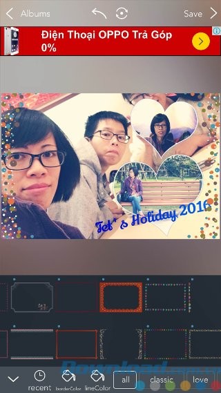 Đường viền ảnh đẹp