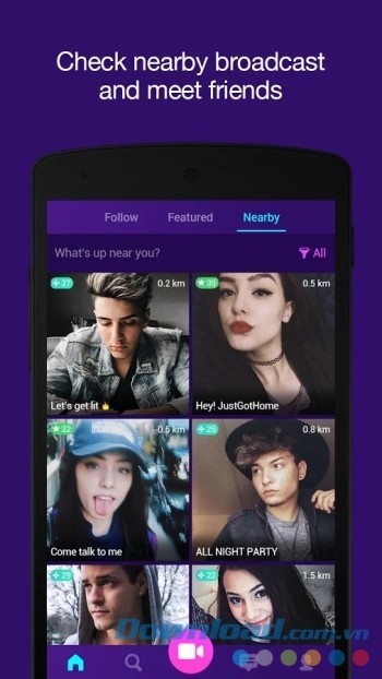 Xem những người gần bạn và kết thân bạn mới