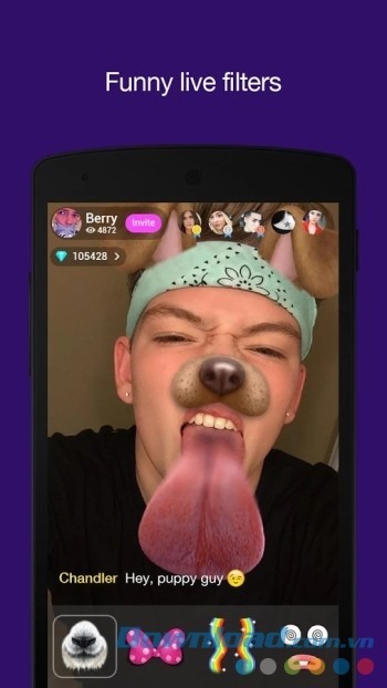 Các nhãn dán động thú vị giúp khuôn mặt thêm hài hước