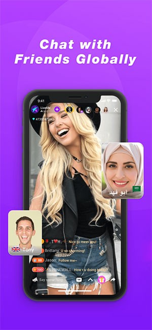 Trò chuyện vui vẻ trên LiveMe
