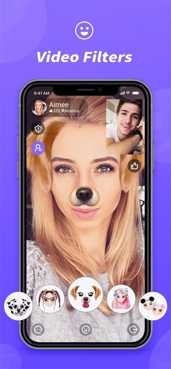 Áp dụng các bộ lọc độc đáo khi trò chuyện qua video