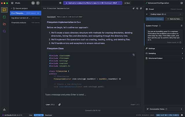 Sử dụng LLM offline trên máy tính Linux