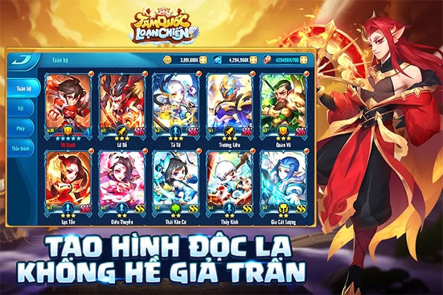 Tải Loạn Chiến Tam Quốc - Game ARPG đề tài Tam Quốc