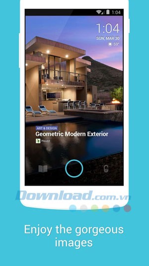 Locket Lock Screen for English
