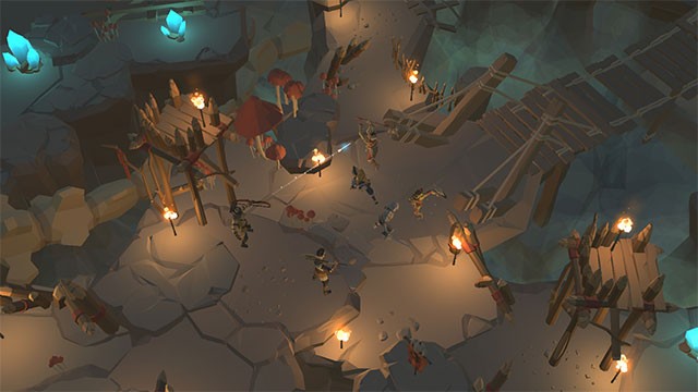 Chiến đấu chống lại những người bảo vệ vùng đất