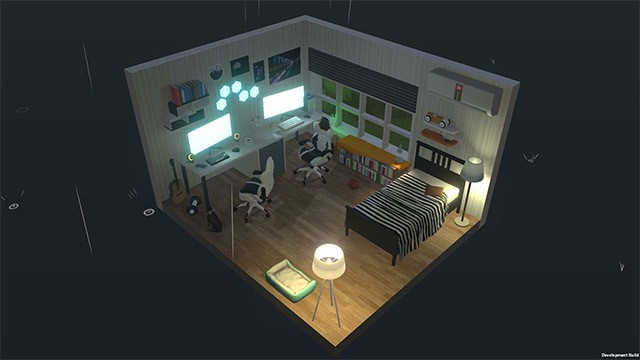 Game Lofi Haven mang đến bầu không khí thư giãn với âm nhạc Lofi và tiếng ồn trắng