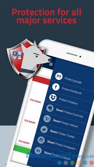 Hỗ trợ nhiều dịch vụ