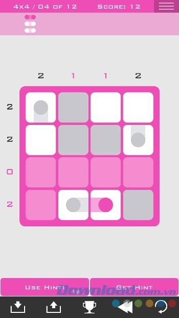 Độ khó tăng dần theo level