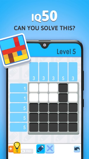 Logic Pic là game logic thách thức trí thông minh của bạn