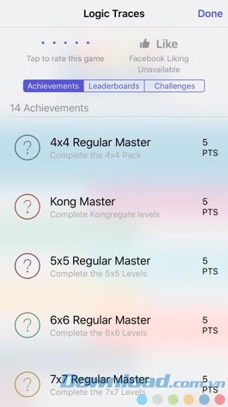 Hệ thống thành tích