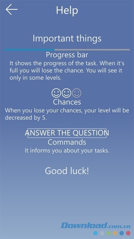 Tận dụng phần trợ giúp của game trí tuệ miễn phí Logicos cho Windows Phone và máy tính