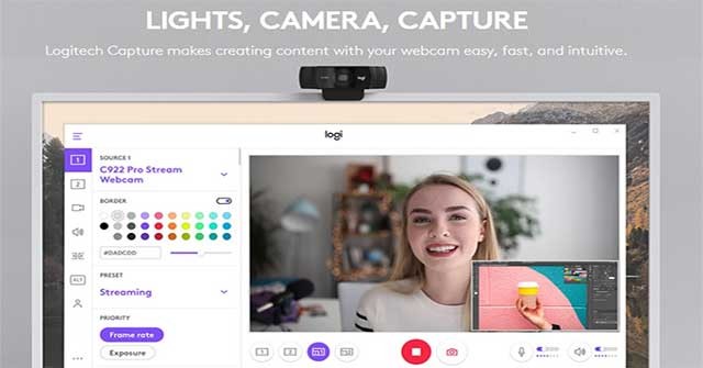 Logitech Capture là phần mềm quay video và livestream đơn giản và chuyên nghiệp