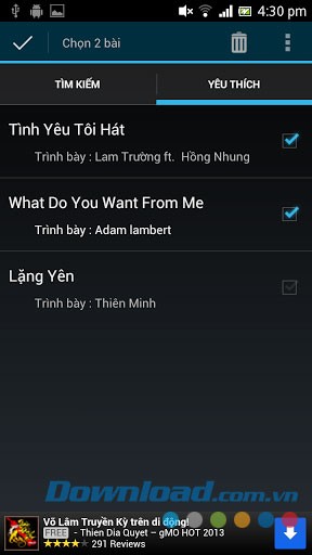 Lời bài hát for Android