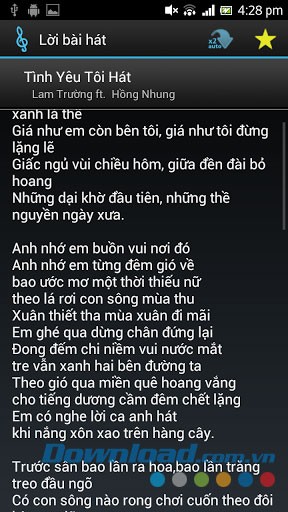 Lời bài hát for Android