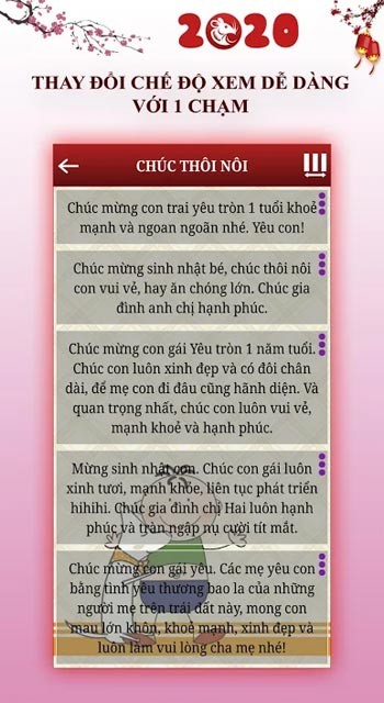 Lời chúc thôi nôi