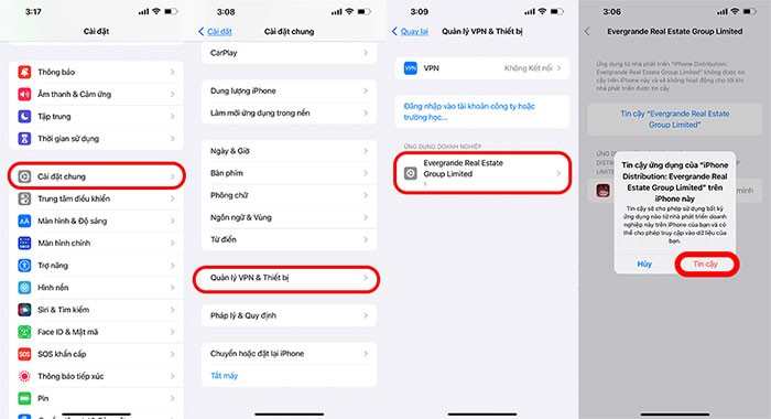 Hướng dẫn từng bước tải game Lời Nguyền Quỷ Dữ trên iOS