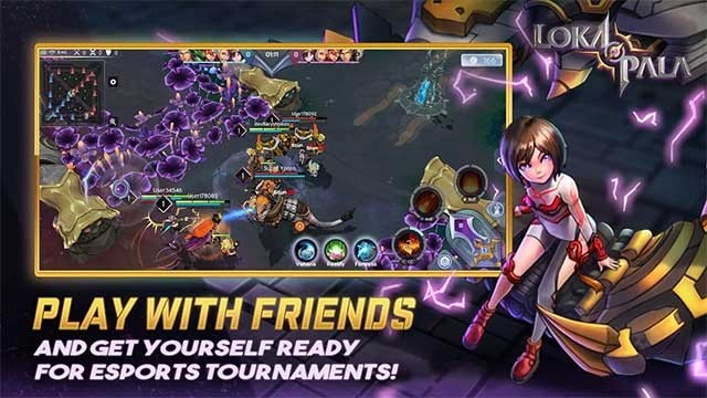 Chơi với bạn bè và chuẩn bị sẵn sàng cho các giải đấu Esport