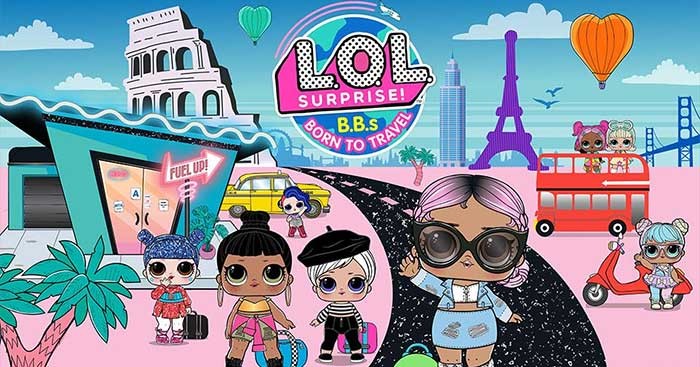 Du lịch thế giới với các búp bê đáng yêu trong LOL Surprise! BBs Born To Travel