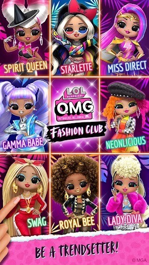 LOL Surprise OMG Fashion Club cho bạn tạo ra nhiều phong cách thời trang khác nhau